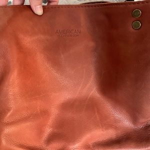 American Leather Co. Brown purse
